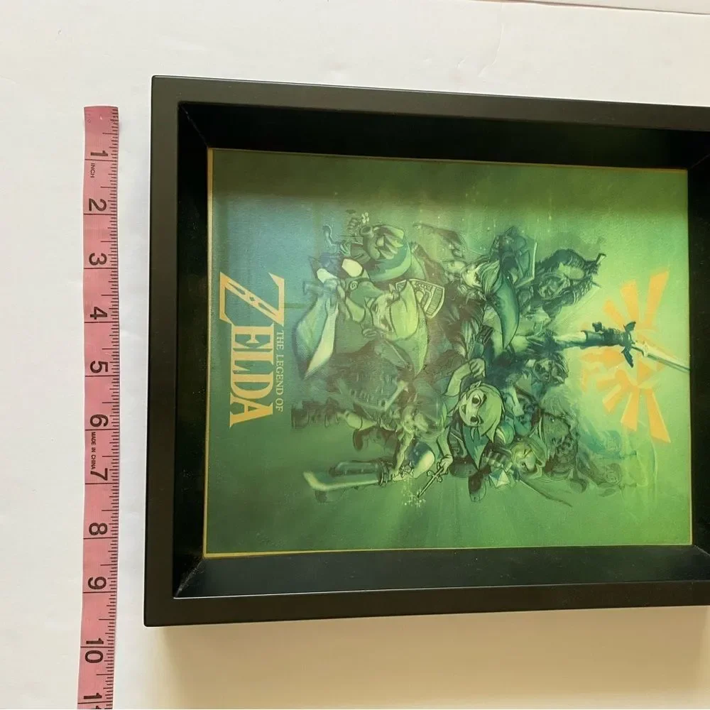The Legend of Zelda 3D Shadow Box Art | 9.5 x 11.5 x 2 in